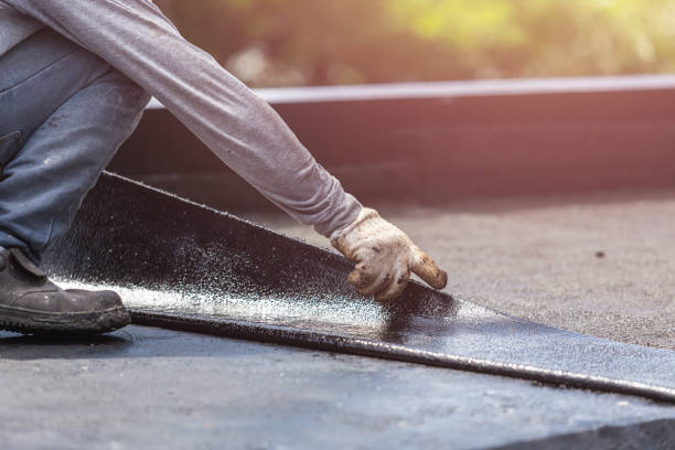 Professional Emergency Waterproofing technician working in Georgetown, IN